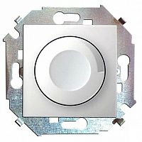 Светорегулятор-переключатель поворотный 15, 500 Вт, белый |  код. 1591311-030 |  Simon